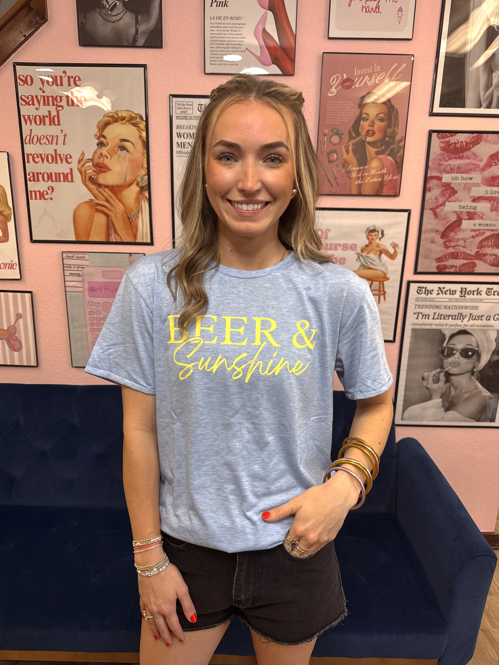 Beer and Sunshine Tee☀️🍺